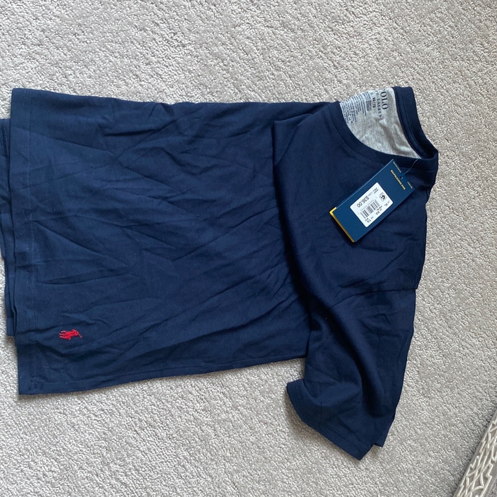 Mens short sleeved tee shirt Polo by Ralph Lauren